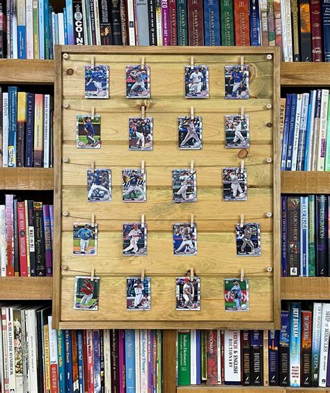 Baseball Card Display Board