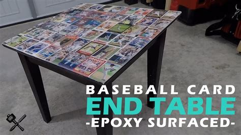 Baseball Card Table Top Diy
