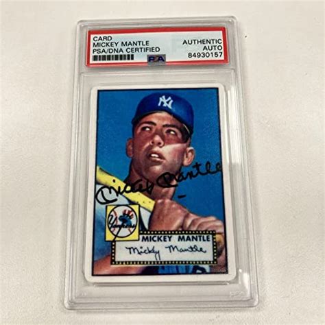 Baseball Card Value Mickey Mantle