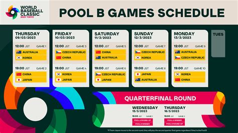 Baseball Classic Baseball Schedule