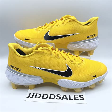 Baseball Cleats Yellow