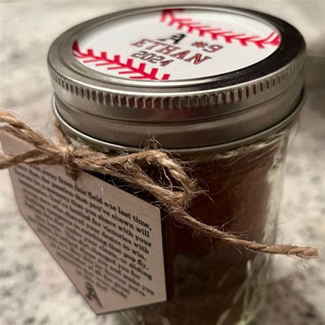 Baseball Dirt Jar