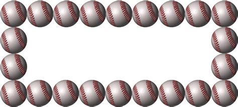 Baseball Frame Clipart