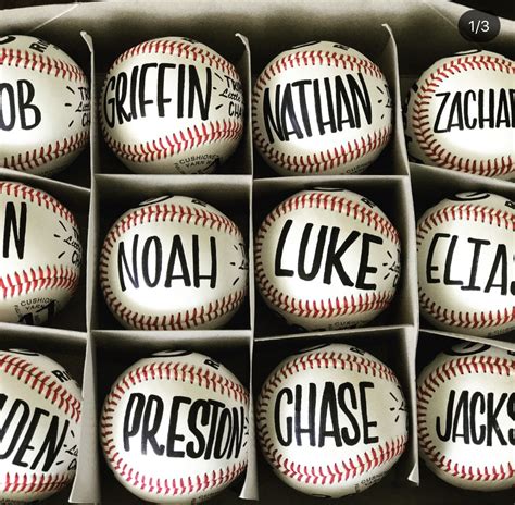 Baseball Gift Ideas With Name