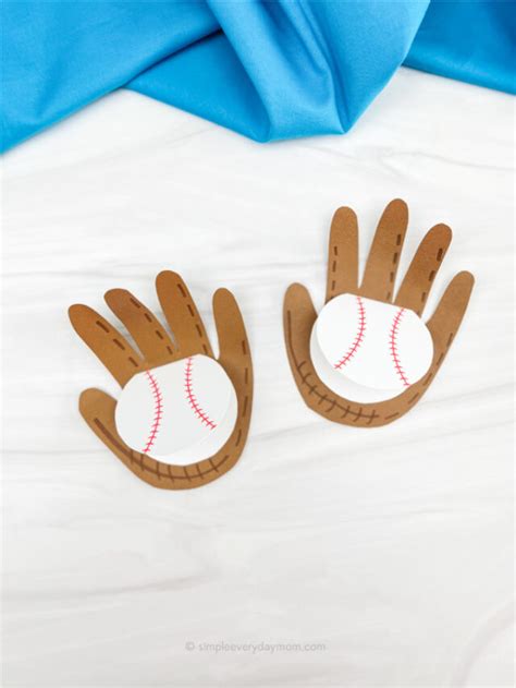 Baseball Glove Handprint