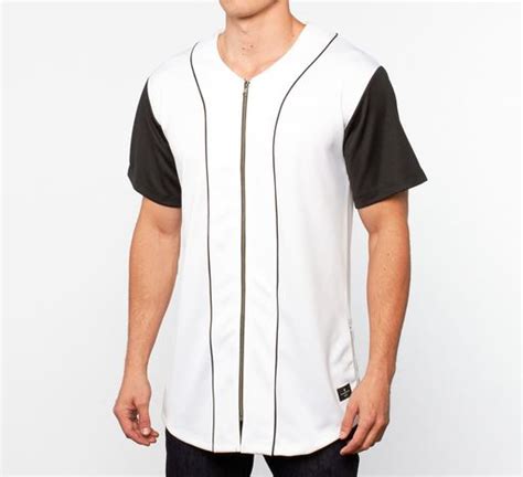 Baseball Jersey Zipper