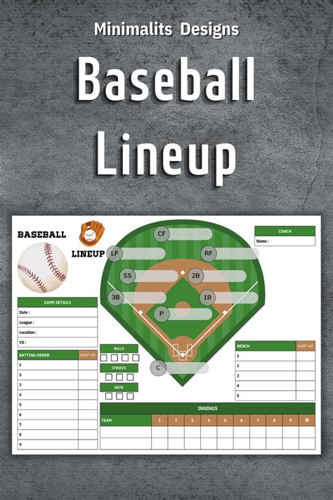 Baseball Lineup Card App