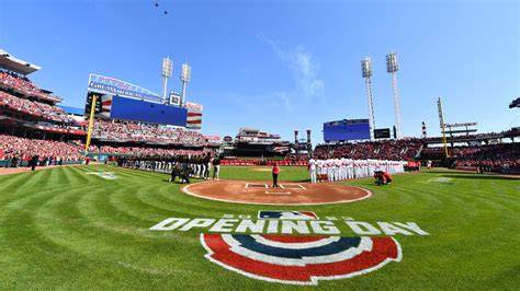 Baseball Opening Day Crowd
