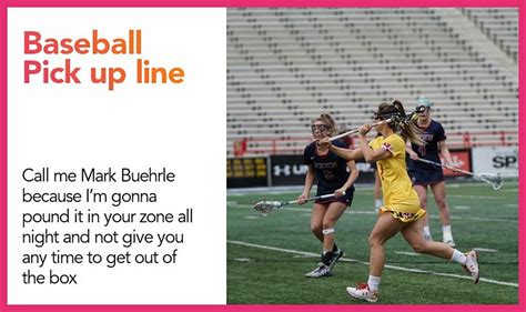 Baseball Pick Up Lines Dirty