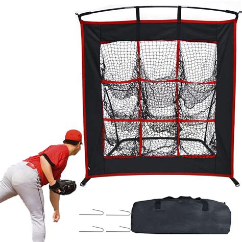 Baseball Pitching Strike Zone Net