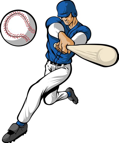 baseball player clipart images free