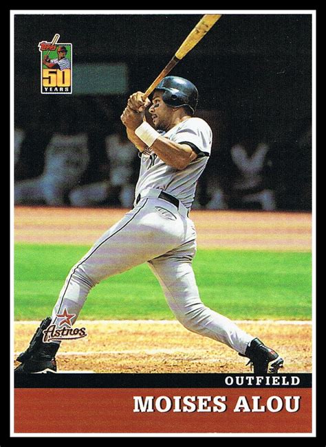 Baseball Player Moises Alou