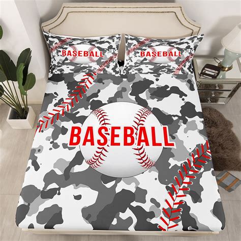 Baseball Queen Bedding Set