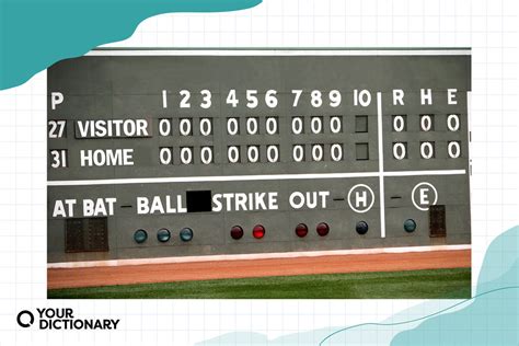 Baseball Scoreboard Abbreviations