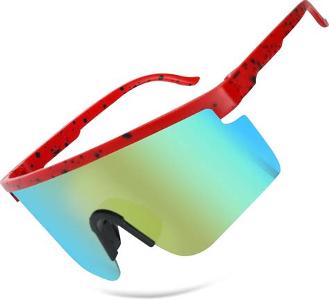 Baseball Sunglasses Red