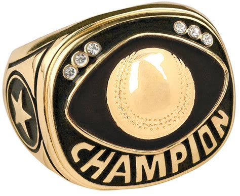 baseball tournament championship rings