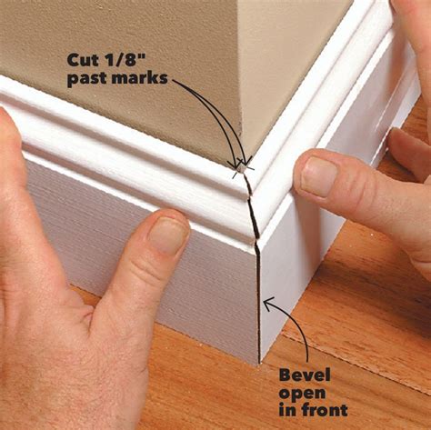 Baseboard Molding Installation