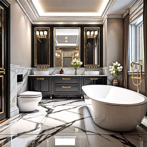 Baseboards Bathroom Marble