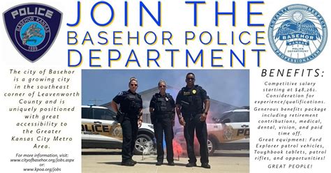 Basehor Police Department Jobs