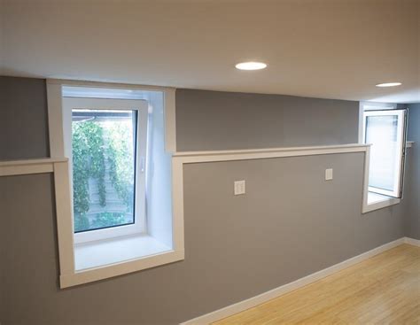 Basement Egress Window Trim