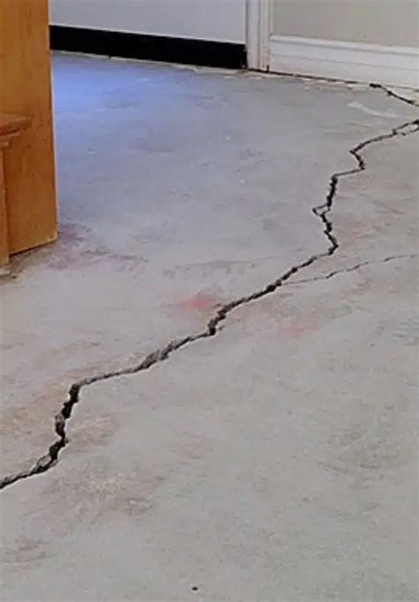 Basement Floor Crack Signs