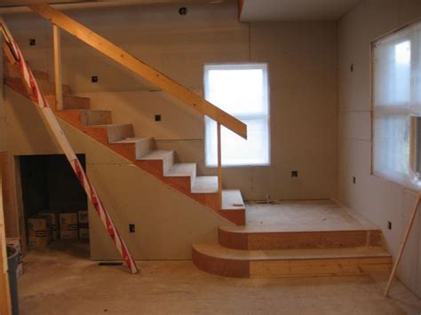 Basement Landing Basement Stair Landing Home Design Ideas, Pictures