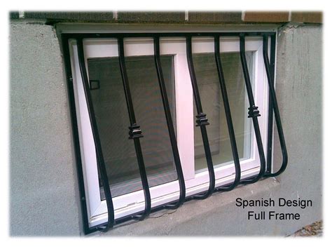 Basement Window Security Bars And Grilles