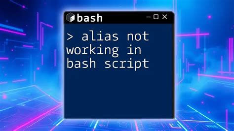 Bash Alias Pipe Not Working