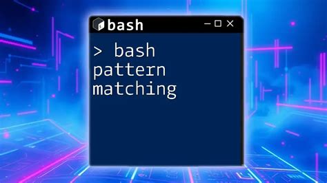 Bash Get File Matching Pattern