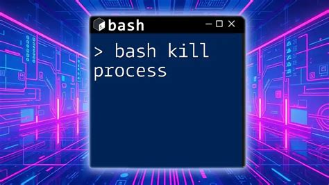 bash kill background processes