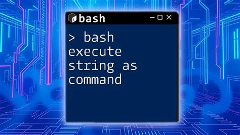 Bash String Inside Command