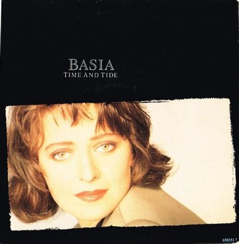 Basia Time And Tide White Script Song Lyric Poster Print Song Lyric