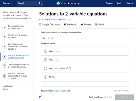 Basic Algebra Khan Academy