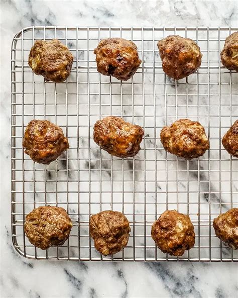 Basic Baked Meatballs