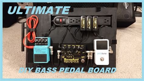 Basic Bass Pedal Board