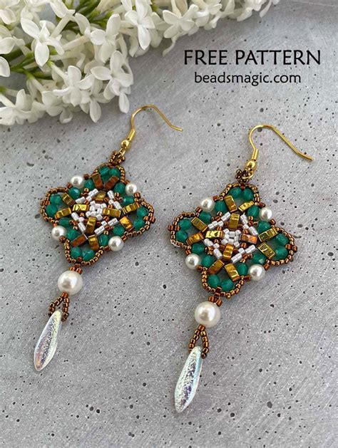 Basic Bead Earring Patterns