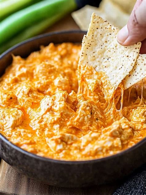 basic buffalo chicken dip