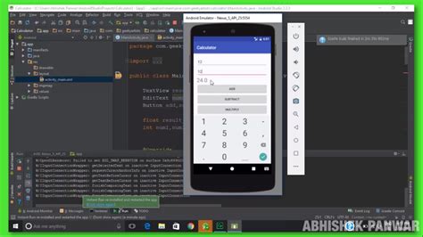 Basic Calculator Program In Android Studio