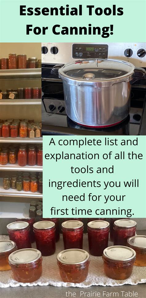Basic Canning Instructions