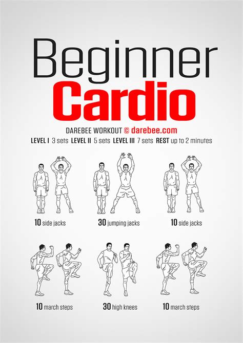 Basic Cardio Exercises For Beginners At Home