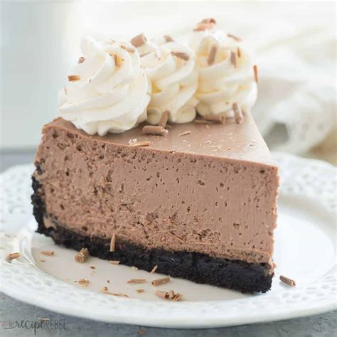 basic chocolate cheesecake recipe