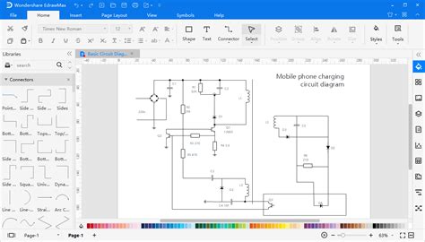 basic circuit diagram maker