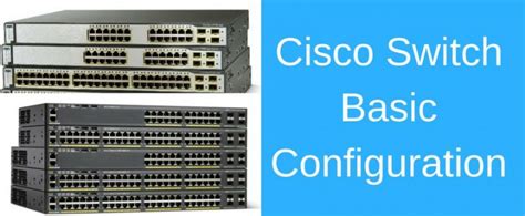 basic cisco switch configuration