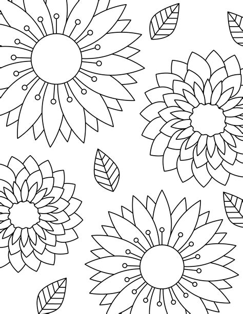 Basic Coloring Pages For Teens