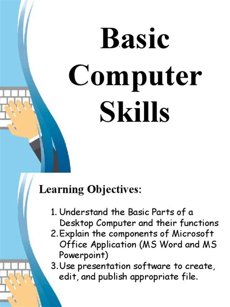 basic computer and ms office knowledge pdf