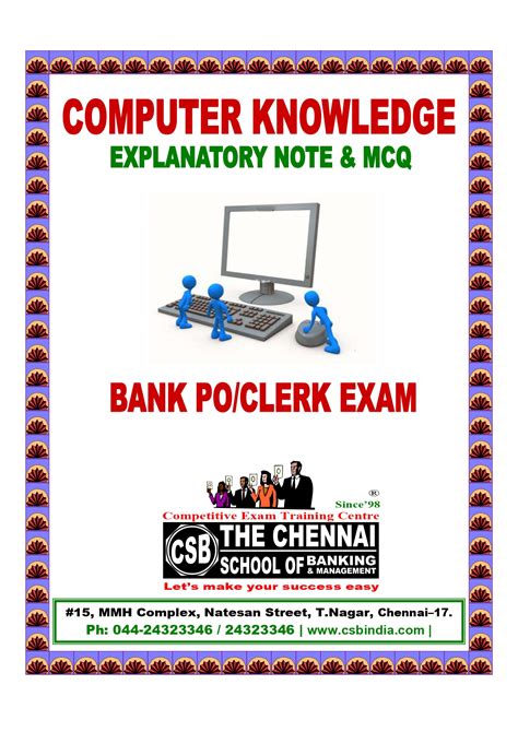 basic computer knowledge pdf for competitive exams
