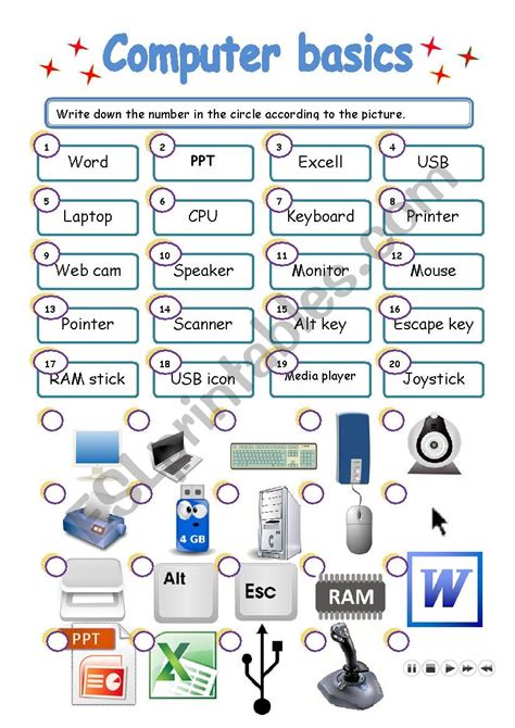 basic computer skills for students pdf