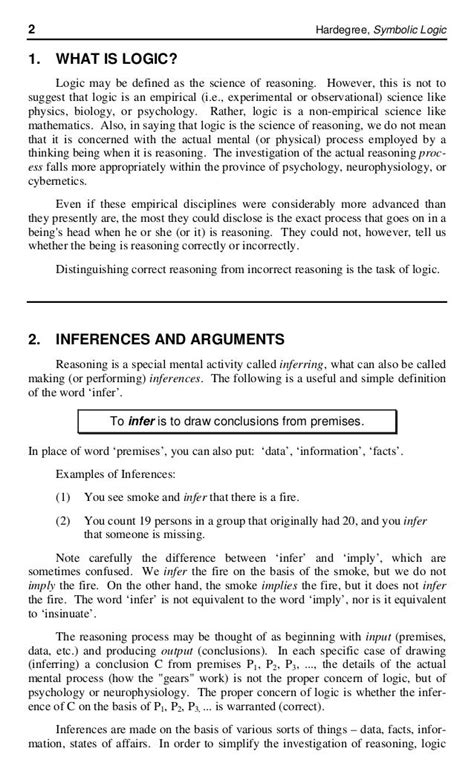 basic concepts of logic