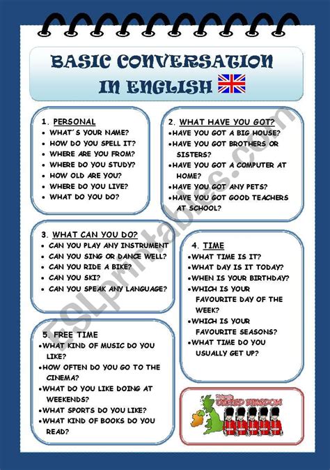 basic conversation for esl students
