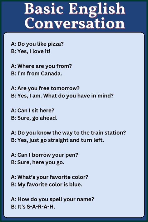 basic conversation in english for class 2